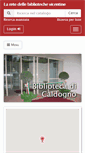 Mobile Screenshot of bibliotecacaldogno.it